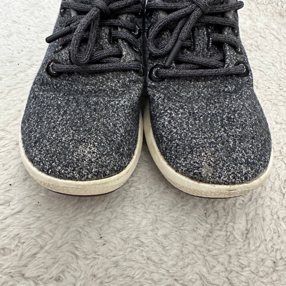 allbirds Charcoal Wool Runner Sneakers with Cream Sole - Picture 5 of 11